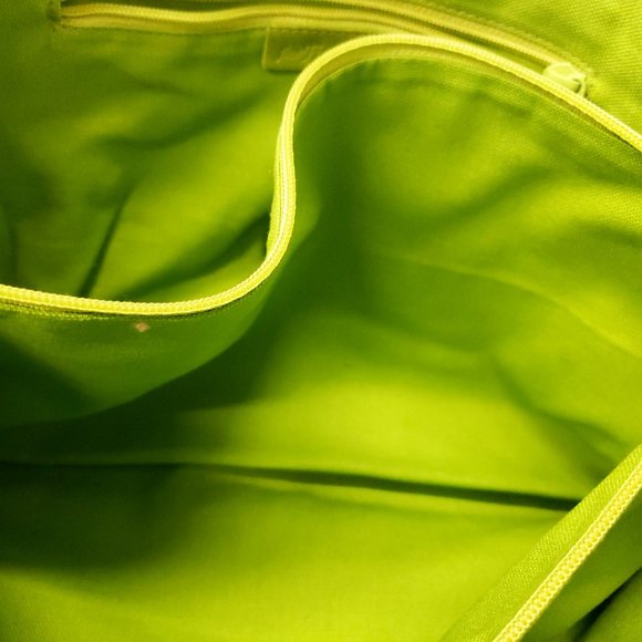 Fina Firenze Lime Green Tote Bag - Picture 5 of 10